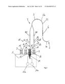 EXTERNAL PACEMAKER WITH AN ELECTRODE TEMPORAILY CONNECTABLE TO A HEART AND     COUPLED VIA A PLUG CONNECTOR diagram and image