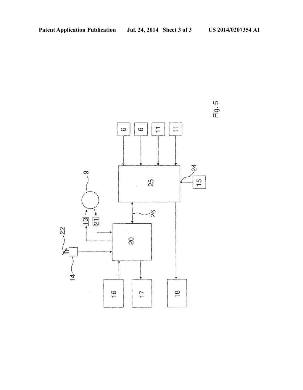 Rear Area Monitoring Device for a Vehicle, Electronic Control Unit and     Vehicle Having a Rear Area Monitoring Device - diagram, schematic, and image 04