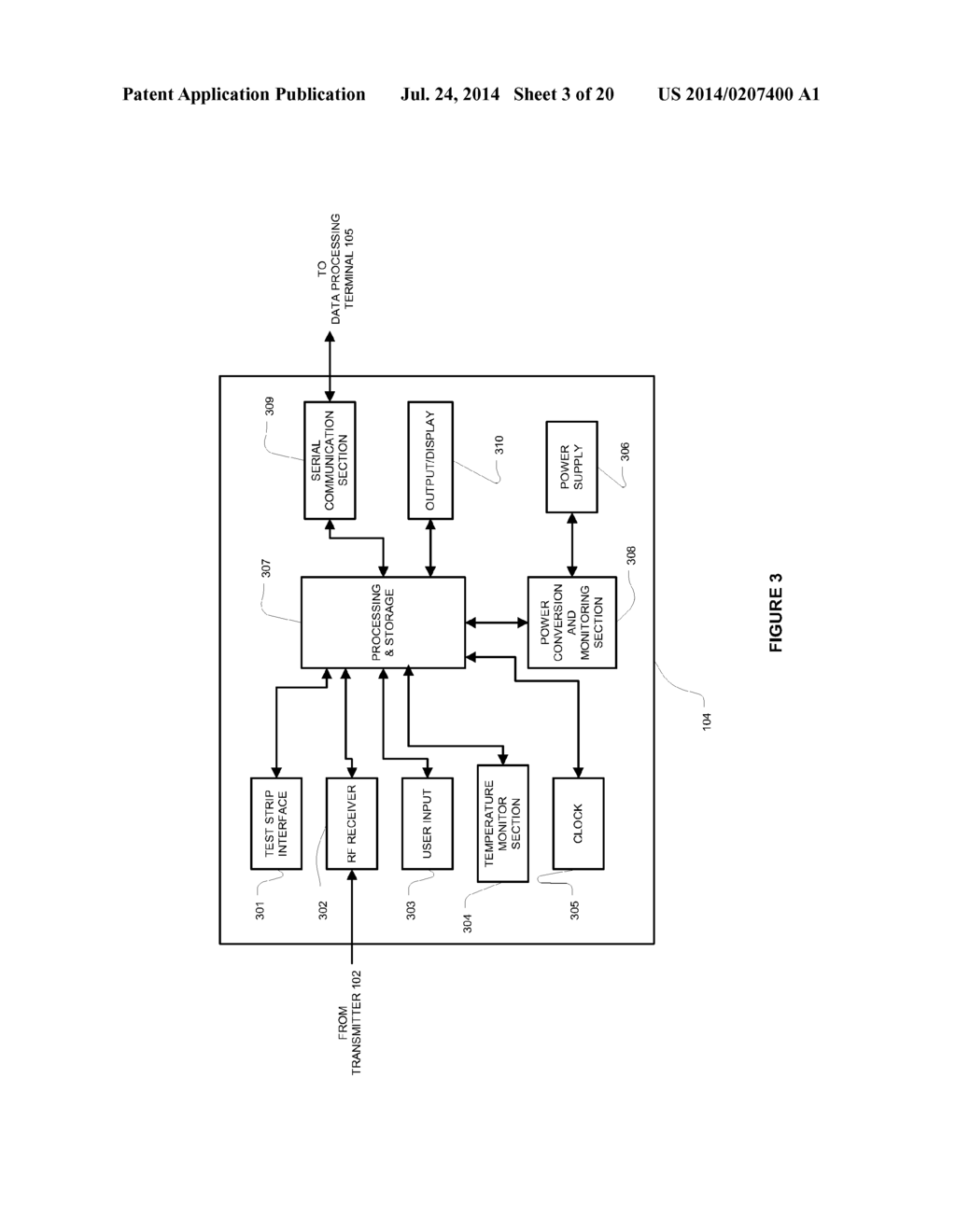 Method and Apparatus for Providing Data Processing and Control in a     Medical Communication System - diagram, schematic, and image 04