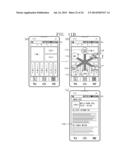 METHOD FOR PROVIDING SHOPPING INFORMATION USING A MOBILE TERMINAL AND USER     INTERFACE FOR PROVIDING SHOPPING INFORMATION USING THE MOBILE TERMINAL diagram and image