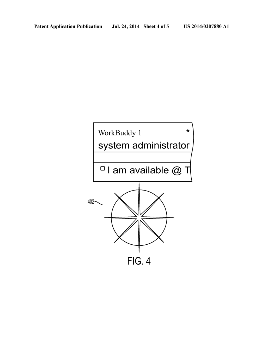 USER INTERFACE WITH RECIPIENT STATUS INDICATION - diagram, schematic, and image 05