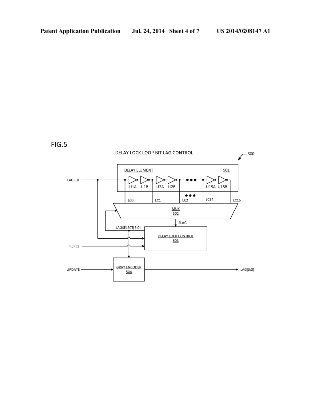 APPARATUS AND METHOD FOR LOCALLY OPTIMIZING SOURCE SYNCHRONOUS DATA     STROBES - diagram, schematic, and image 05