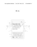 TOUCH SENSITIVE DISPLAY DEVICE PROVIDING AN INPUT INTERFACE AND     CONTROLLING METHOD THEREOF diagram and image