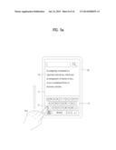 TOUCH SENSITIVE DISPLAY DEVICE PROVIDING AN INPUT INTERFACE AND     CONTROLLING METHOD THEREOF diagram and image