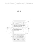 TOUCH SENSITIVE DISPLAY DEVICE PROVIDING AN INPUT INTERFACE AND     CONTROLLING METHOD THEREOF diagram and image