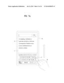 TOUCH SENSITIVE DISPLAY DEVICE PROVIDING AN INPUT INTERFACE AND     CONTROLLING METHOD THEREOF diagram and image