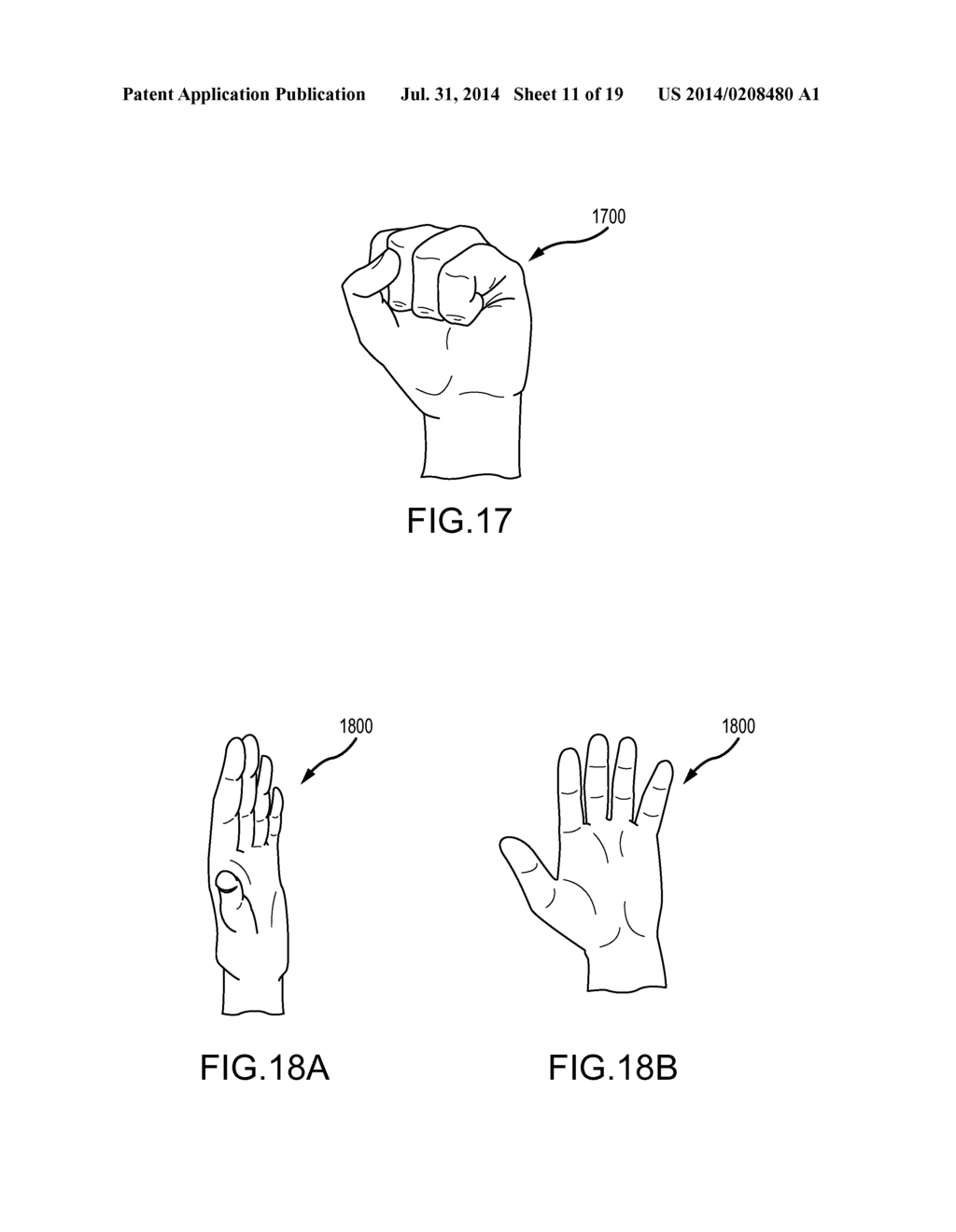 SURGICAL GLOVE WITH ERGONOMIC FEATURES - diagram, schematic, and image 12