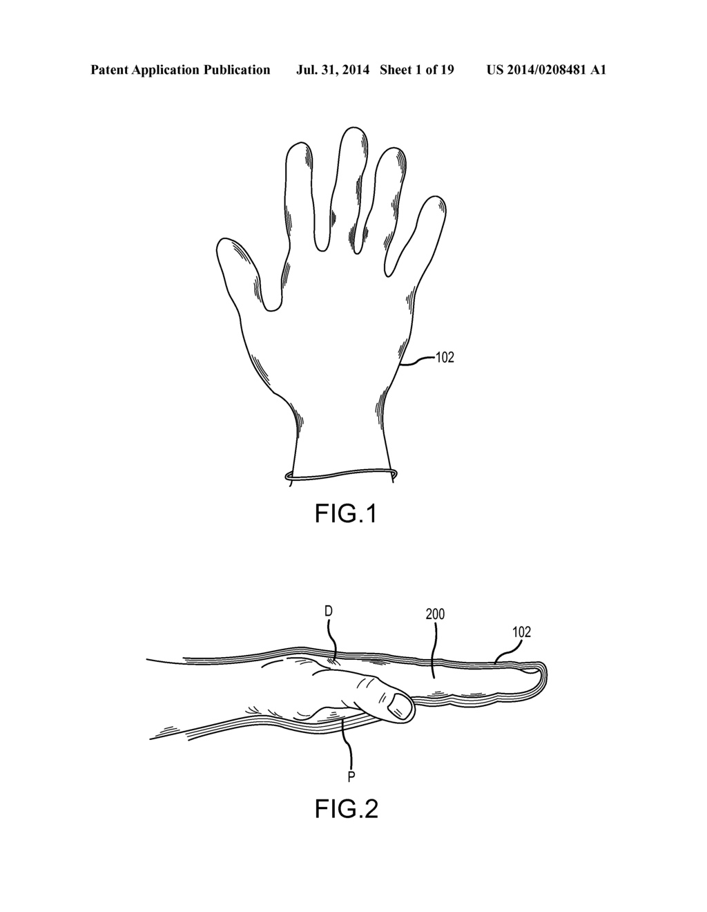 ERGONOMIC GLOVE FOR MEDICAL PROCEDURES - diagram, schematic, and image 02