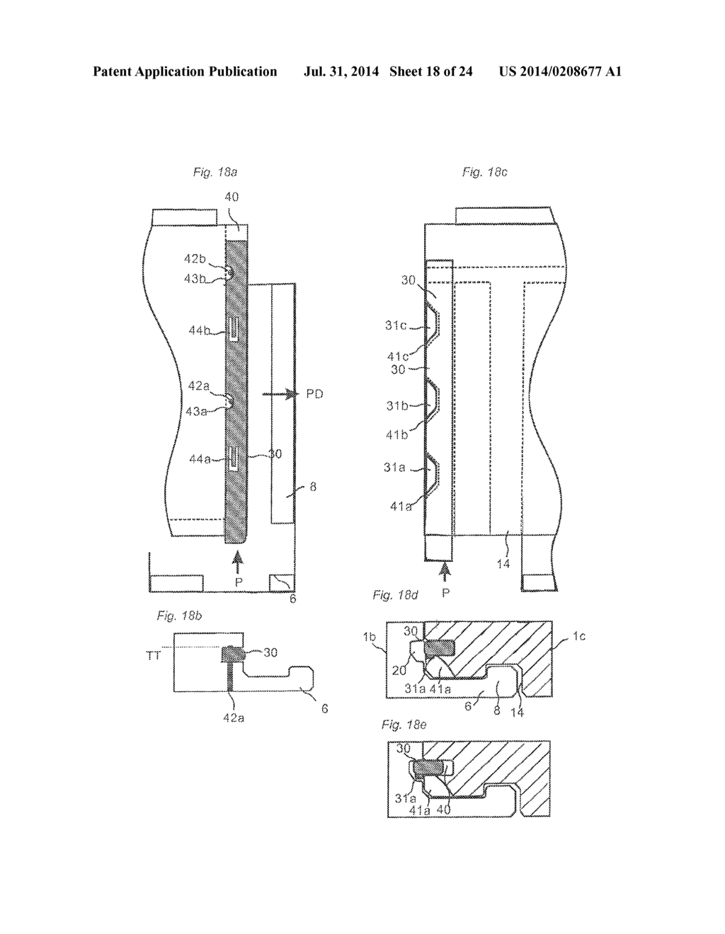 MECHANICAL LOCKINGS OF FLOOR PANELS AND A TONGUE BLANK - diagram, schematic, and image 19