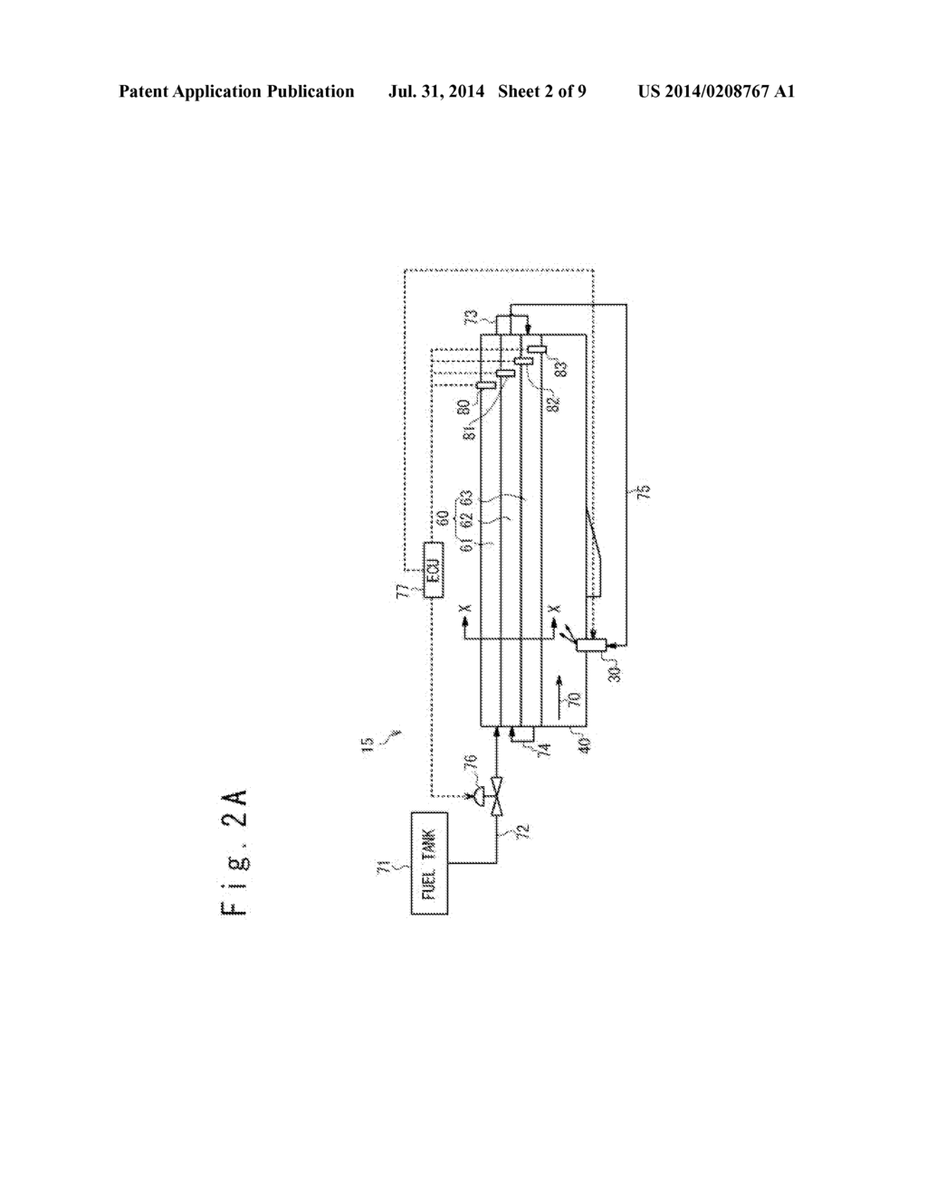 FUEL SUPPLY SYSTEM, SCRAMJET ENGINE AND METHOD FOR OPERATING THE SAME - diagram, schematic, and image 03