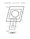 LEAK DETECTOR FOR USE WITH FLANGED WASTE WATER DRAIN PIPE diagram and image