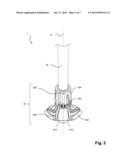 REMOVABLE END PIECE FOR A POLE AND A POLE EQUIPPED WITH SUCH AN END PIECE diagram and image