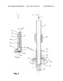 REMOVABLE END PIECE FOR A POLE AND A POLE EQUIPPED WITH SUCH AN END PIECE diagram and image