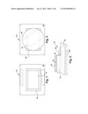 MANUFACTURING PROCESS AND HEAT DISSIPATING DEVICE FOR FORMING INTERFACE     FOR ELECTRONIC COMPONENT diagram and image