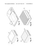 MANUFACTURING PROCESS AND HEAT DISSIPATING DEVICE FOR FORMING INTERFACE     FOR ELECTRONIC COMPONENT diagram and image