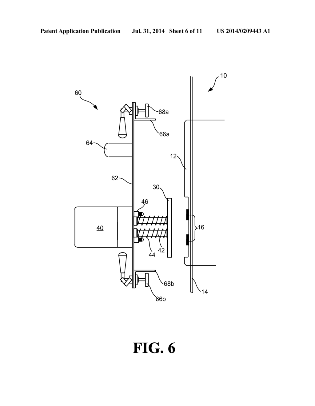 SELF-ALIGNING PORTABLE ACTUATOR FOR REMOTELY OPERATING A POWER CIRCUIT     BREAKER - diagram, schematic, and image 07