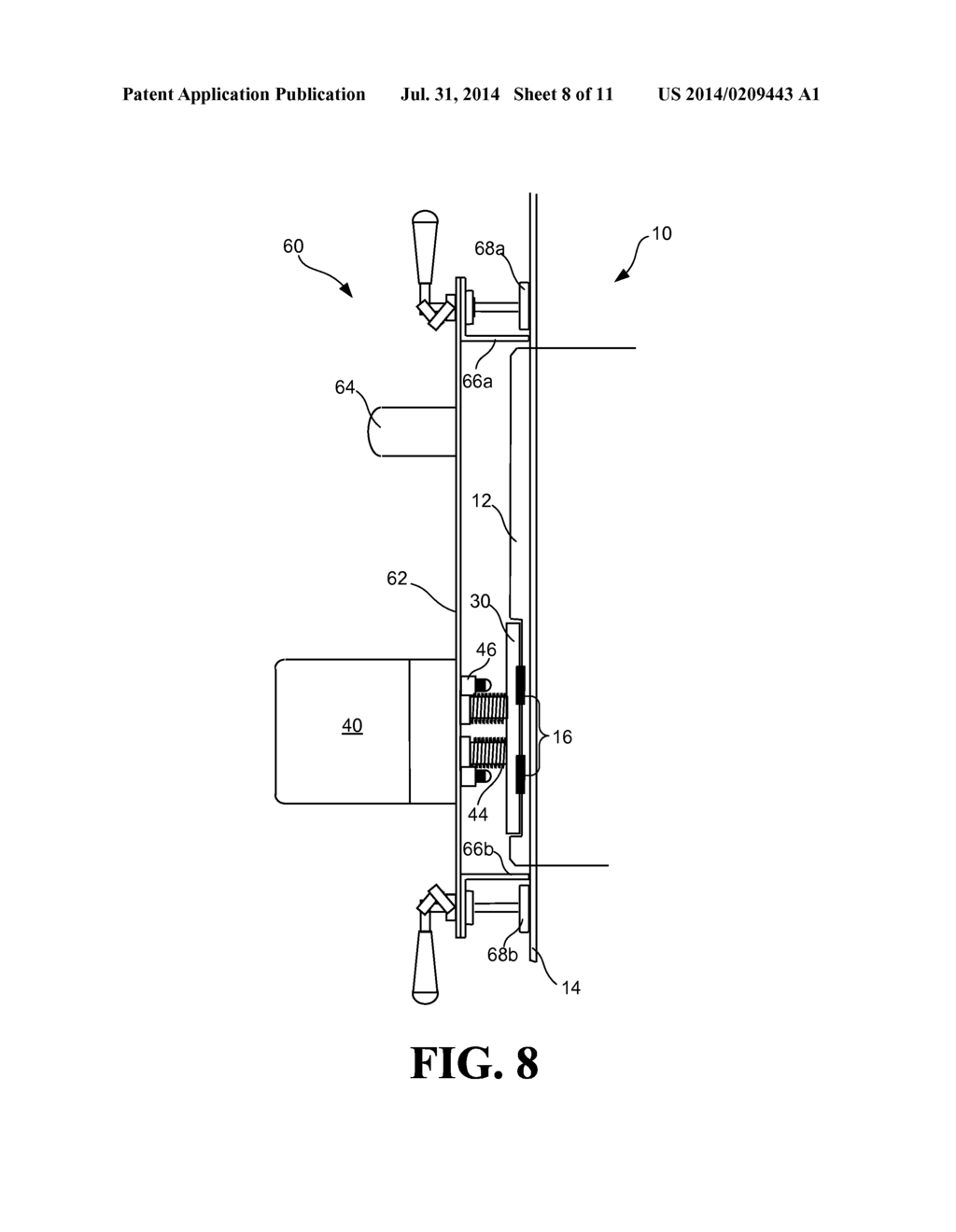 SELF-ALIGNING PORTABLE ACTUATOR FOR REMOTELY OPERATING A POWER CIRCUIT     BREAKER - diagram, schematic, and image 09