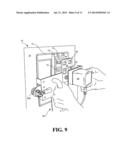 SELF-ALIGNING PORTABLE ACTUATOR FOR REMOTELY OPERATING A POWER CIRCUIT     BREAKER diagram and image