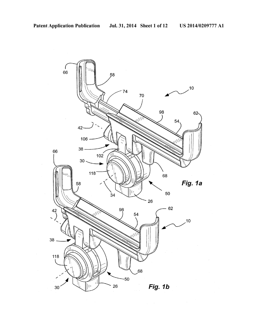 TRIGGER ACTUATED CLAMP FOR SMART PHONE CAMERA - diagram, schematic, and image 02