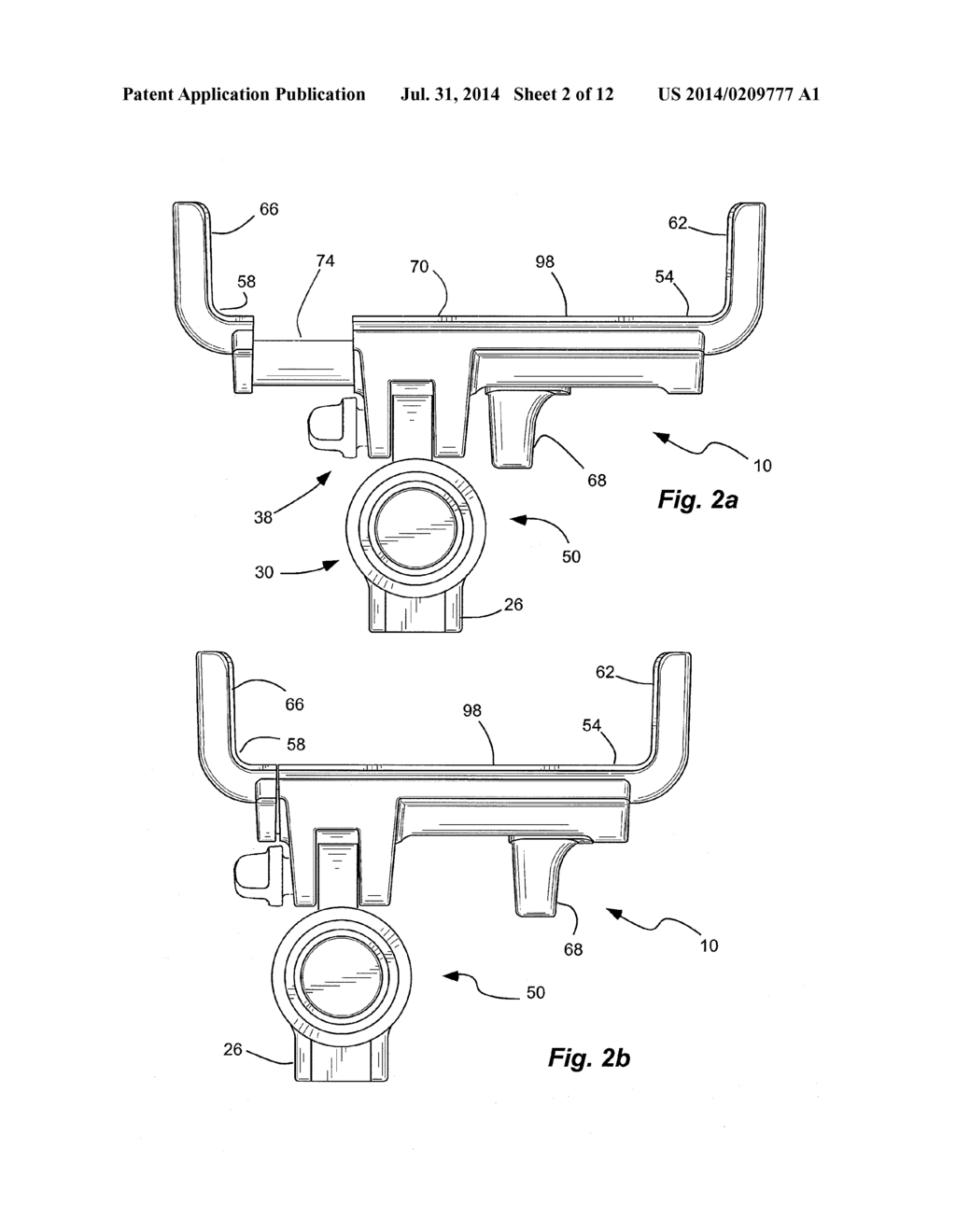 TRIGGER ACTUATED CLAMP FOR SMART PHONE CAMERA - diagram, schematic, and image 03