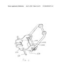 WHEELED CART FOR CARRYING AND SECURING SKI EQUIPMENT AND PERSONAL ITEMS. diagram and image