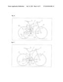 Bicycle, Modifiable for Uphill, Downhill and/or Trail Conditions diagram and image