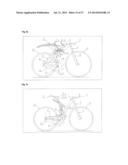 Bicycle, Modifiable for Uphill, Downhill and/or Trail Conditions diagram and image