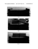 Collapsible Home Staging Sofa diagram and image