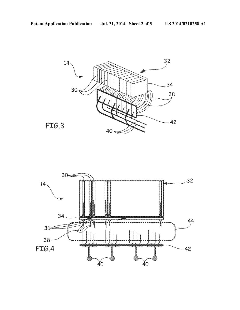 ELECTRICAL CABINET OF AN AIRCRAFT INCORPORATING AN IMPROVED ELECTRICAL     CONNECTION SYSTEM - diagram, schematic, and image 03