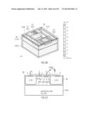 VERTICAL HALL DEVICE WITH HIGHLY CONDUCTIVE OPPOSITE FACE NODE FOR     ELECTRICALLY CONNECTING FIRST AND SECOND HALL EFFECT REGIONS diagram and image