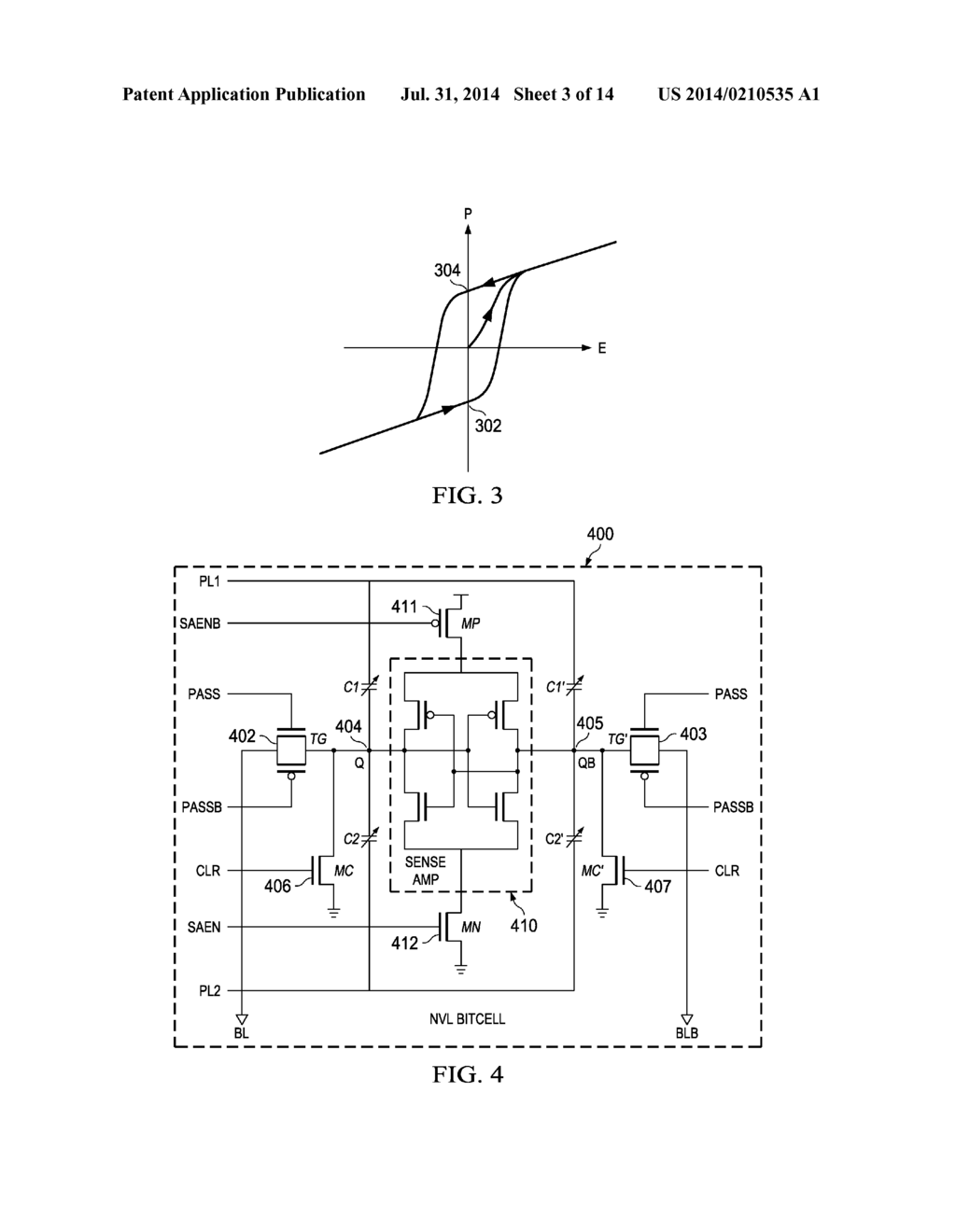 Signal Level Conversion in Nonvolatile Bitcell Array - diagram, schematic, and image 04