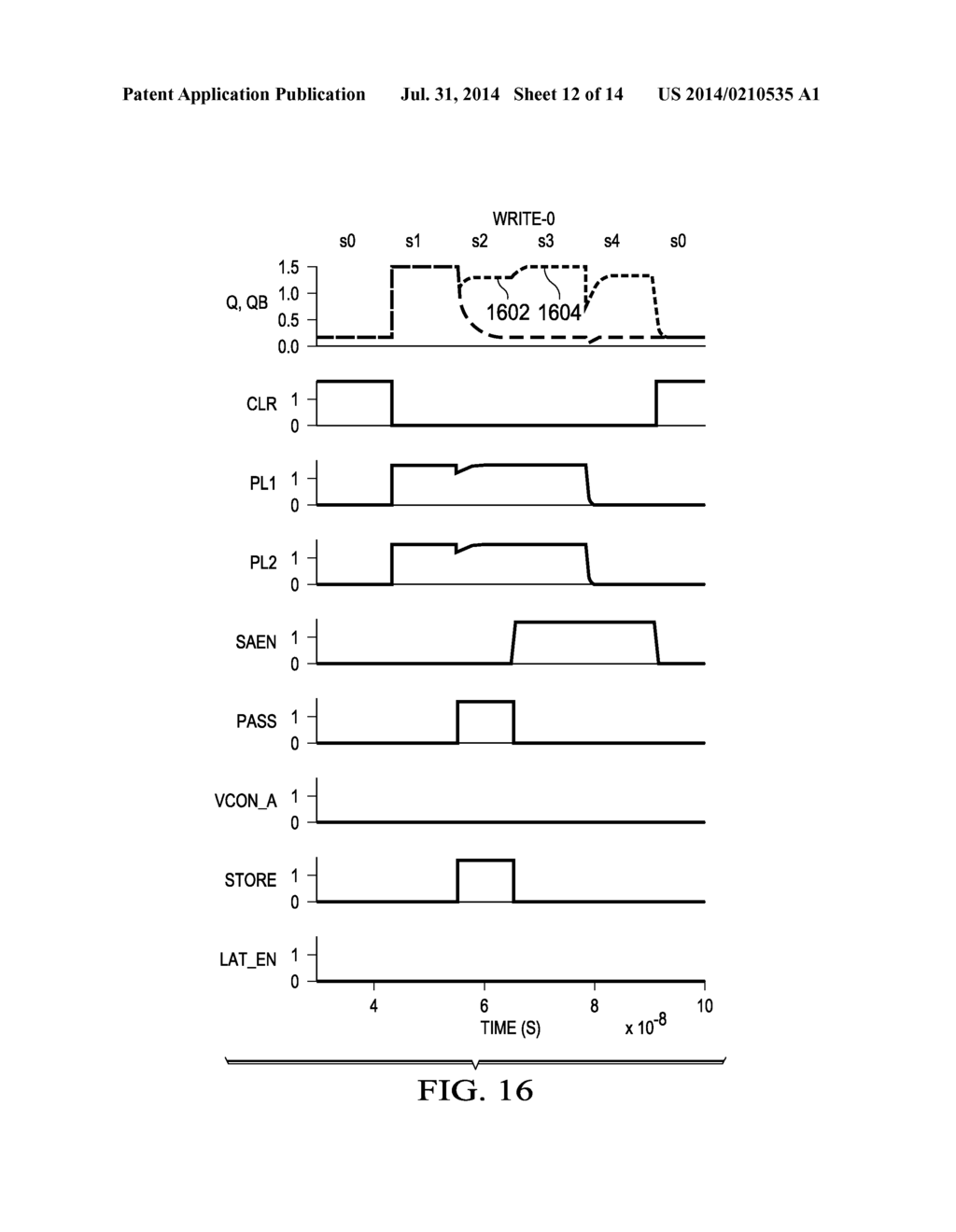 Signal Level Conversion in Nonvolatile Bitcell Array - diagram, schematic, and image 13