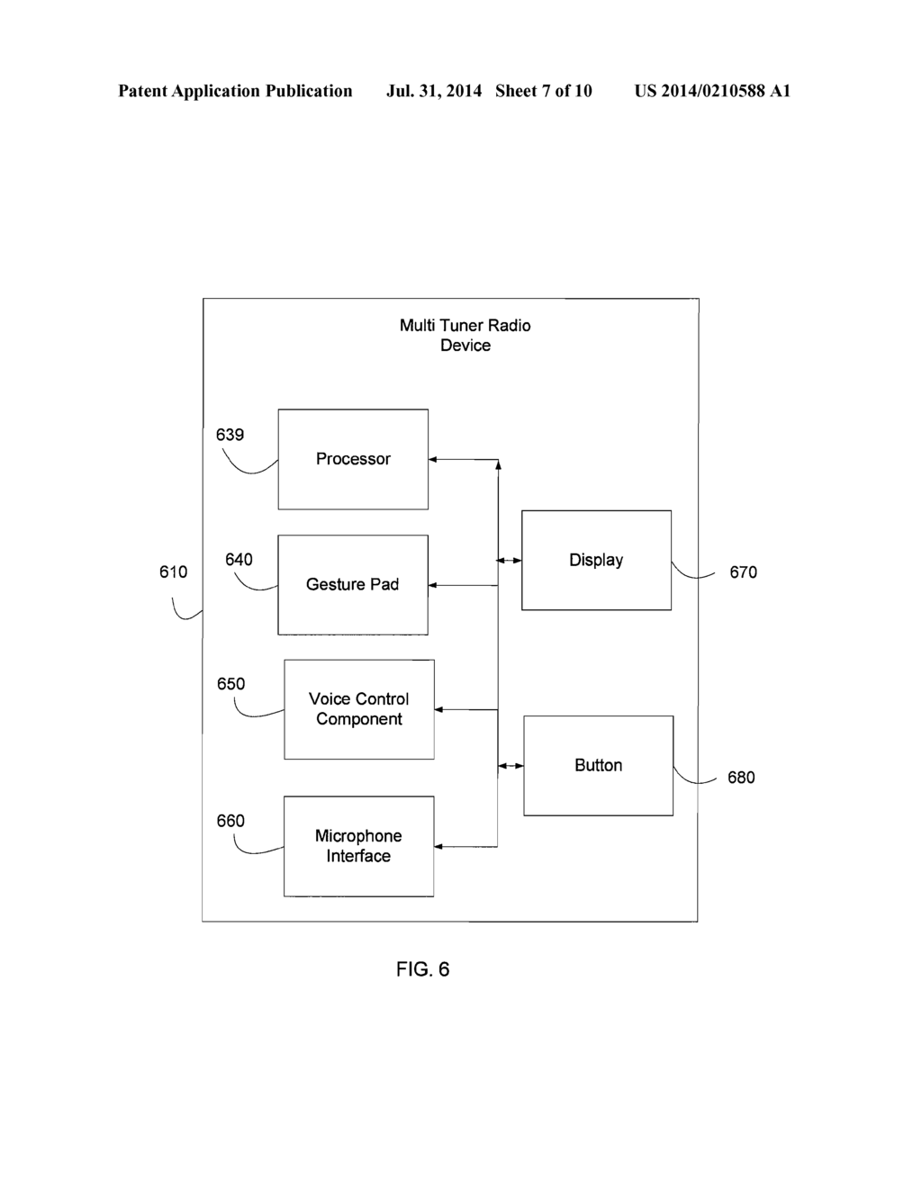 ALTERNATE USER INTERFACES FOR MULTI TUNER RADIO DEVICE - diagram, schematic, and image 08