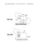 INFORMATION DISPLAYING APPARATUS, METHOD OF DISPLAYING INFORMATION,     INFORMATION DISPLAYING SYSTEM, AND SERVER APPARATUS AND TERMINAL DEVICE diagram and image