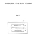 INFORMATION PROCESSING APPARATUS, INFORMATION PROCESSING METHOD AND     PROGRAM, INFORMATION PROCESSING APPARATUS, VACANT SPACE GUIDANCE SYSTEM,     VACANT SPACE GUIDANCE METHOD AND PROGRAM, IMAGE DISPLAY SYSTEM, IMAGE     DISPLAY METHOD AND PROGRAM diagram and image