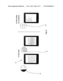 METHOD FOR CONTROLLING THE DISPLAY OF A PORTABLE COMPUTING DEVICE diagram and image