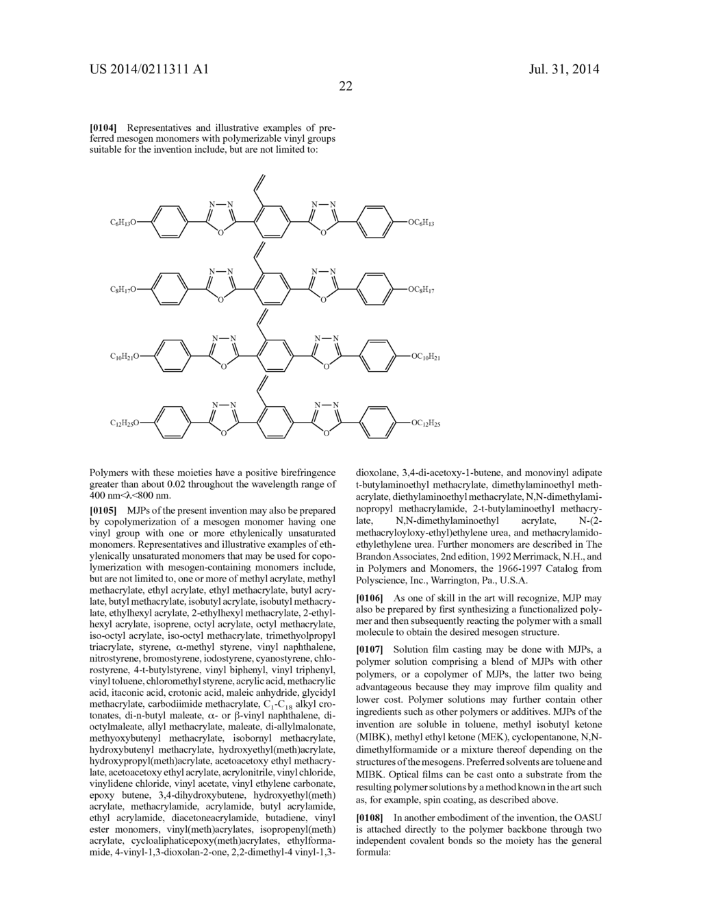 LIQUID CRYSTAL DISPLAY HAVING IMPROVED WAVELENGTH DISPERSION     CHARACTERISTICS - diagram, schematic, and image 44