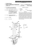 GAS TURBINE ENGINE SERPENTINE COOLING PASSAGE WITH CHEVRONS diagram and image