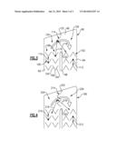 GAS TURBINE ENGINE SERPENTINE COOLING PASSAGE WITH CHEVRONS diagram and image