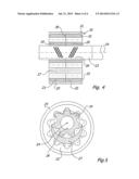 DOUBLE-HELICAL GEAR ROTARY POSITIVE DISPLACEMENT PUMP diagram and image