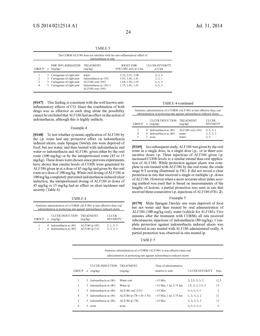 PREVENTION OF GASTRIC ULCER BY CARBON MONOXIDE - diagram, schematic, and image 27