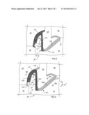 PROFILE SECTION MOLDED BY MULTI-INJECTION MOLDING AND FORMING A SEAL OR A     MOLDING FOR THE BODY OF A MOTOR VEHICLE, AND METHOD FOR MANUFACTURING     SAME diagram and image