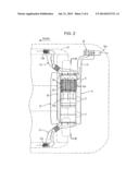 COOLING STRUCTURE OF ELECTRICITY STORAGE DEVICE diagram and image