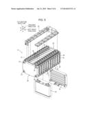 COOLING STRUCTURE OF ELECTRICITY STORAGE DEVICE diagram and image