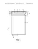 FLEXIBLE HANDLE ASSEMBLY FOR A BATTERY diagram and image