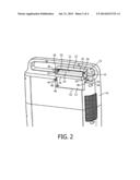 FLEXIBLE HANDLE ASSEMBLY FOR A BATTERY diagram and image