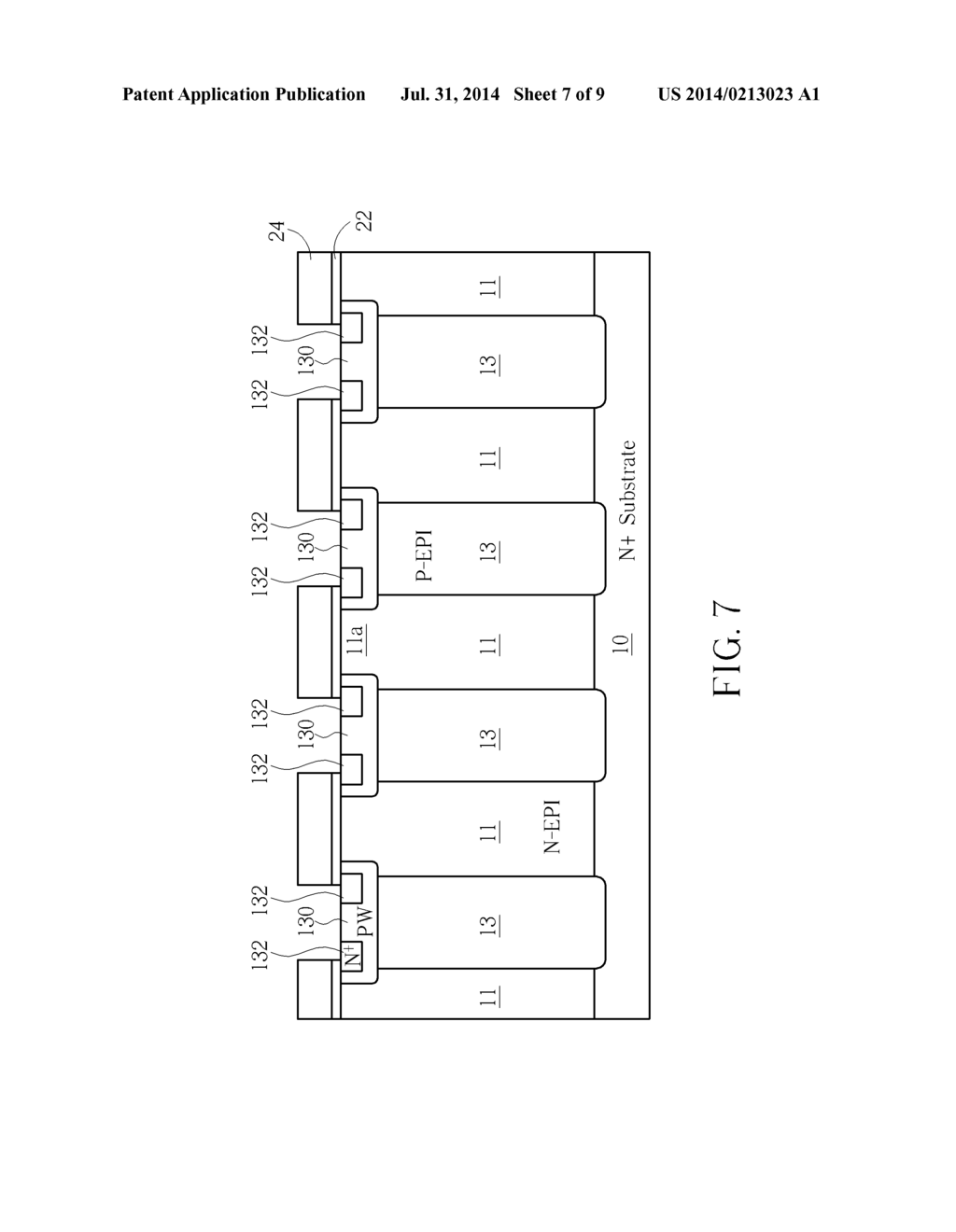 METHOD FOR FABRICATING POWER SEMICONDUCTOR DEVICE - diagram, schematic, and image 08