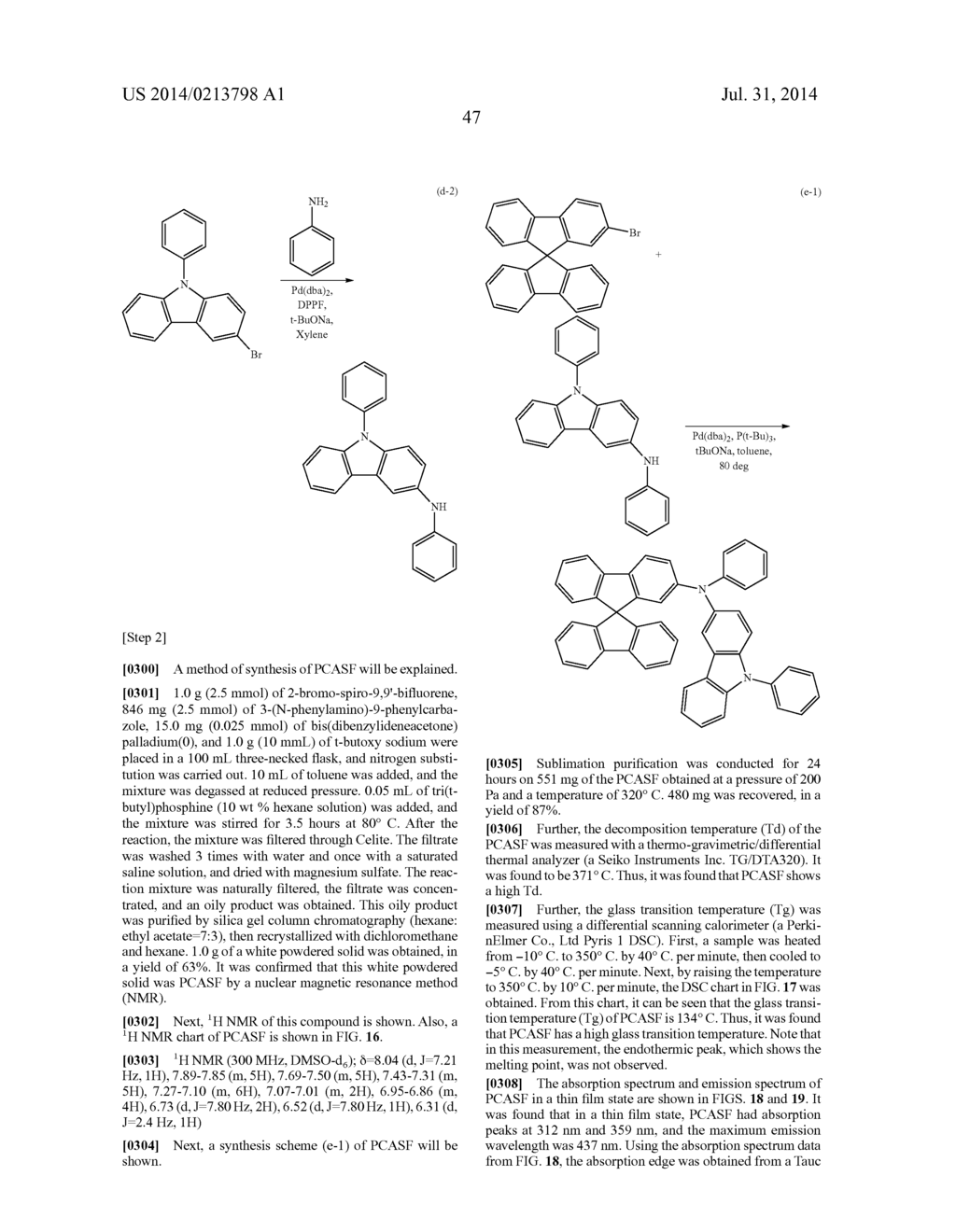 SPIROFLUORENE DERIVATIVE, MATERIAL FOR LIGHT-EMITTING ELEMENT,     LIGHT-EMITTING ELEMENT, LIGHT-EMITTING DEVICE, AND ELECTRONIC DEVICE - diagram, schematic, and image 100