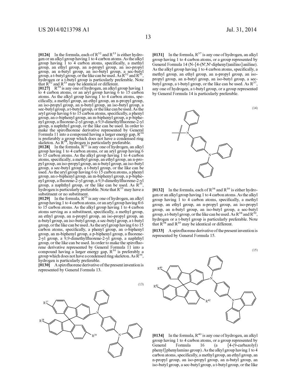 SPIROFLUORENE DERIVATIVE, MATERIAL FOR LIGHT-EMITTING ELEMENT,     LIGHT-EMITTING ELEMENT, LIGHT-EMITTING DEVICE, AND ELECTRONIC DEVICE - diagram, schematic, and image 66