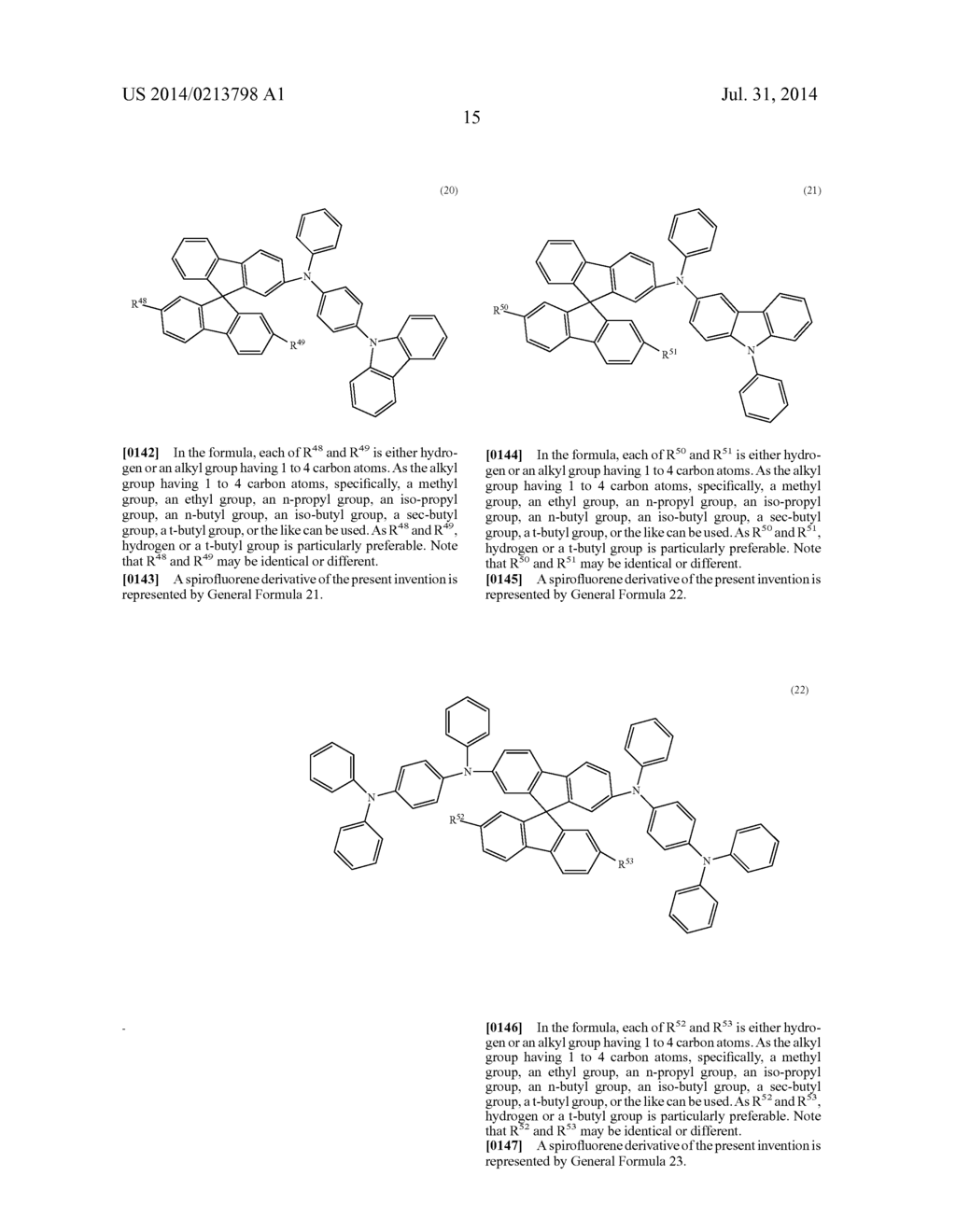 SPIROFLUORENE DERIVATIVE, MATERIAL FOR LIGHT-EMITTING ELEMENT,     LIGHT-EMITTING ELEMENT, LIGHT-EMITTING DEVICE, AND ELECTRONIC DEVICE - diagram, schematic, and image 68